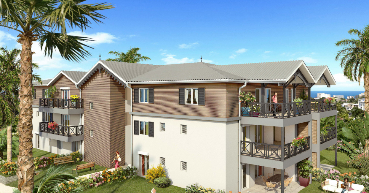 Nouvelle Résidence - Les Hauts de Cluny - Appartements neuf - Bergeral Antilles